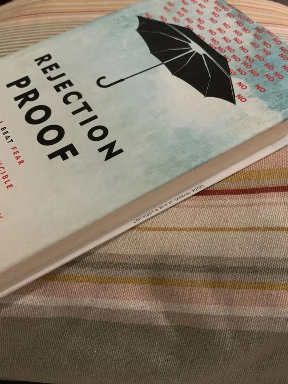 Rejection Proof Jia Jiang Hardcover 100 Days of Rejection Self Help Book Growth